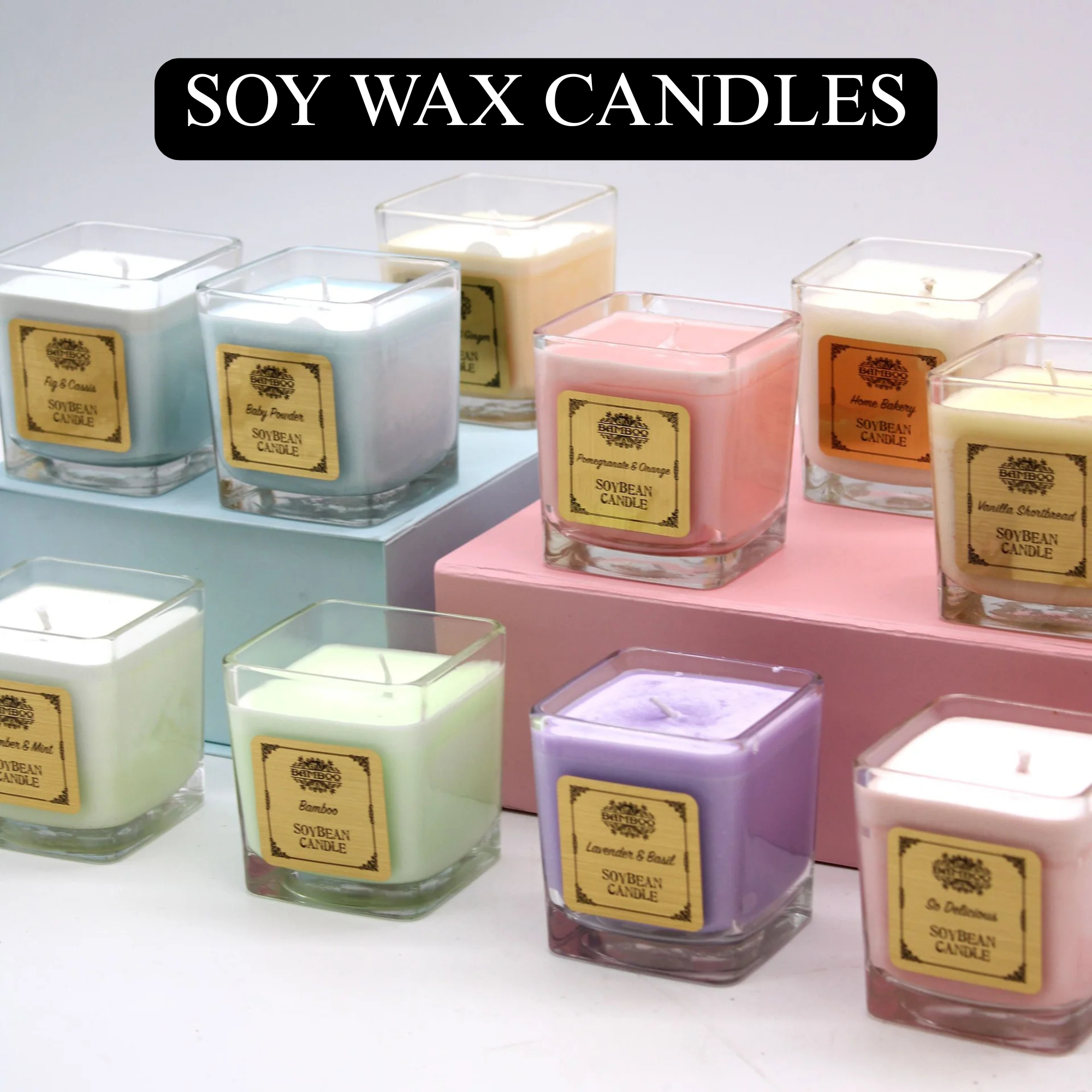 SOY WAX CANDLES