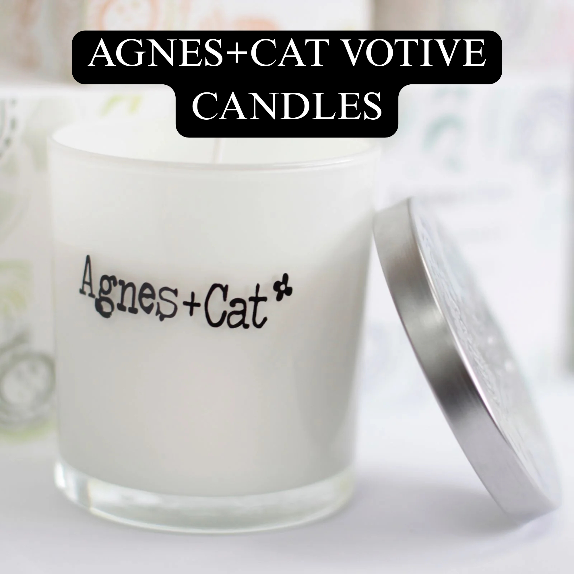 AGNES+CAT VOTIVE CANDLES