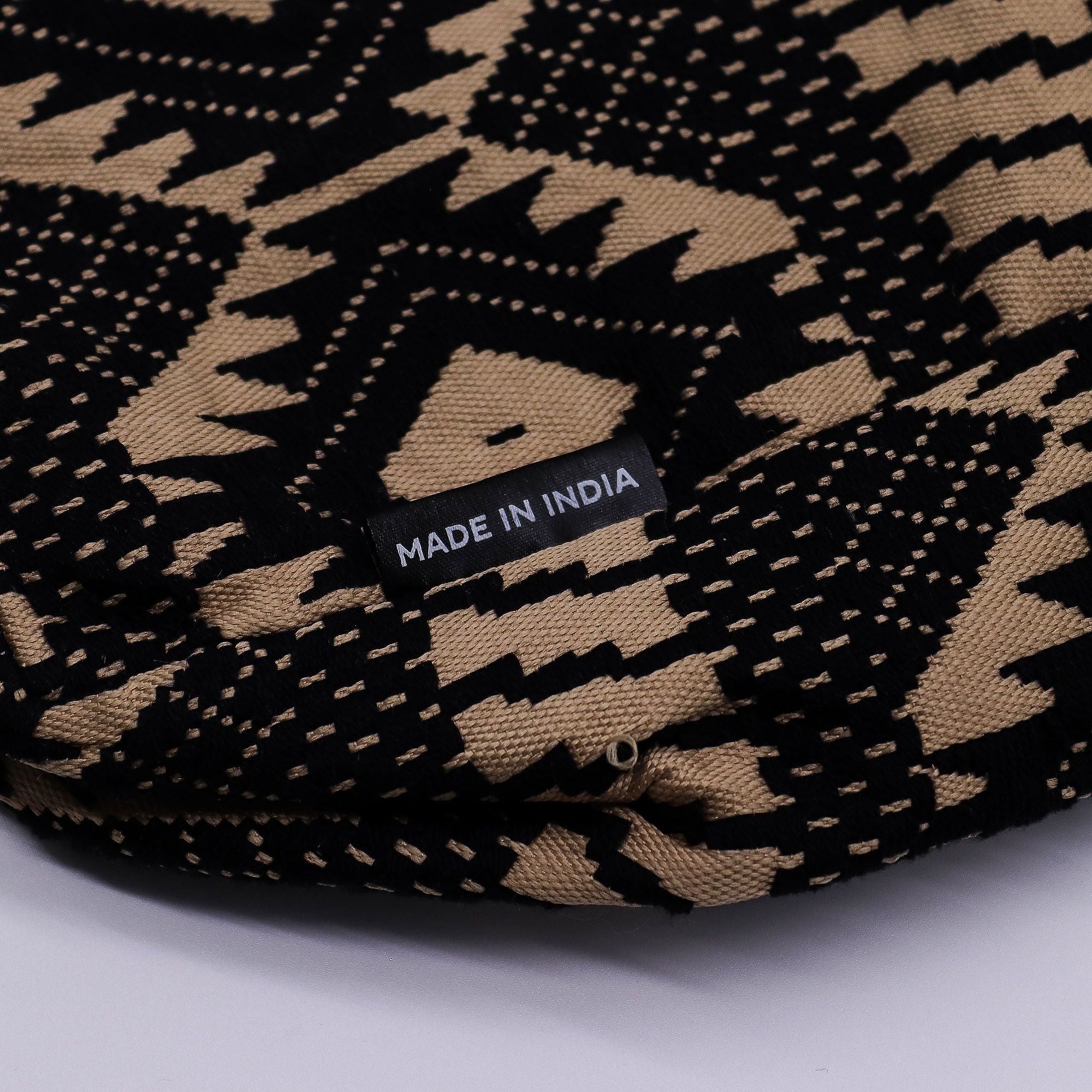 Desert Loom Wander Muse Sari Jacquard Tote Bag | Nomad Collection | Velora