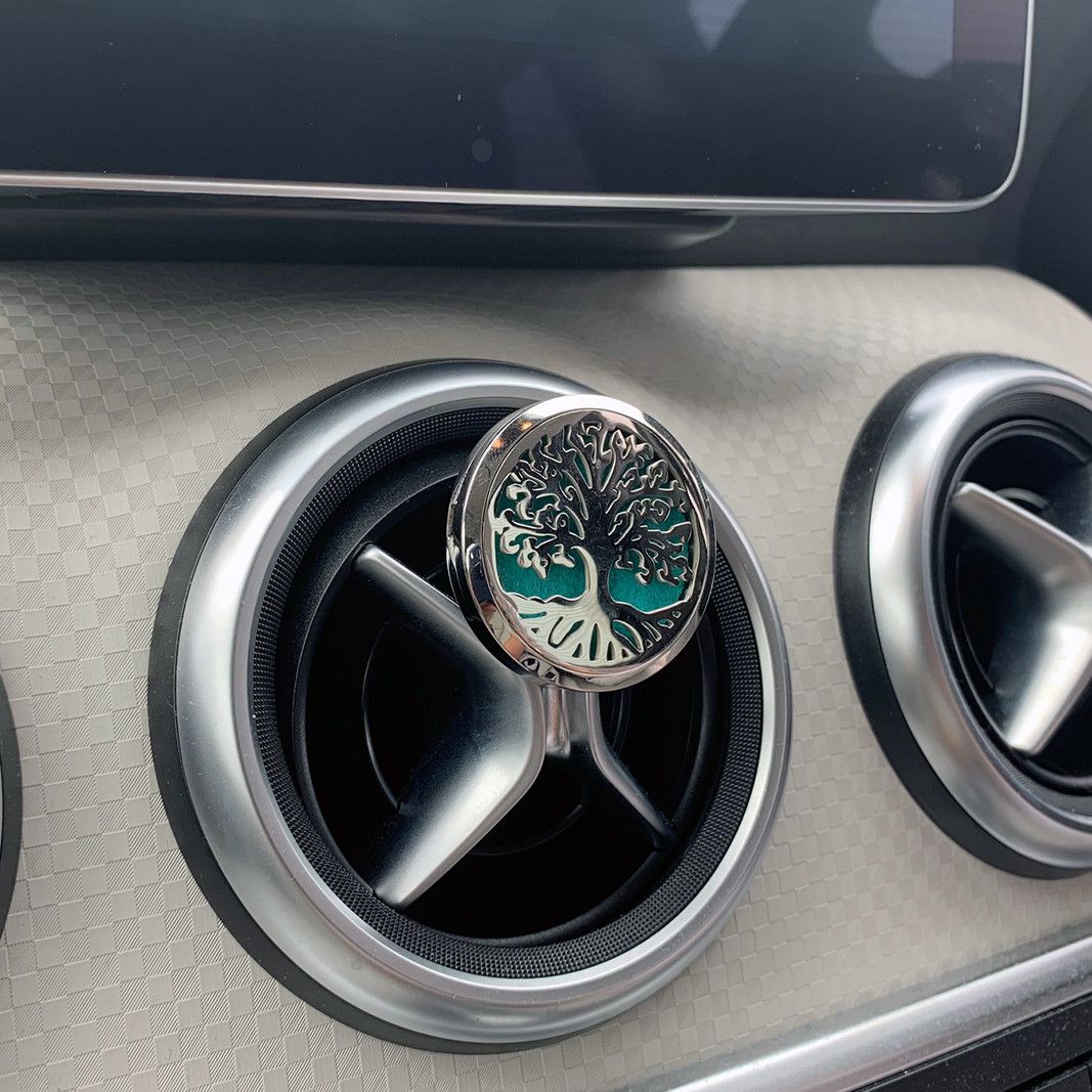 Angel Wings Car Diffuser Kit 30mm - Stainless Steel Locket | Velora
