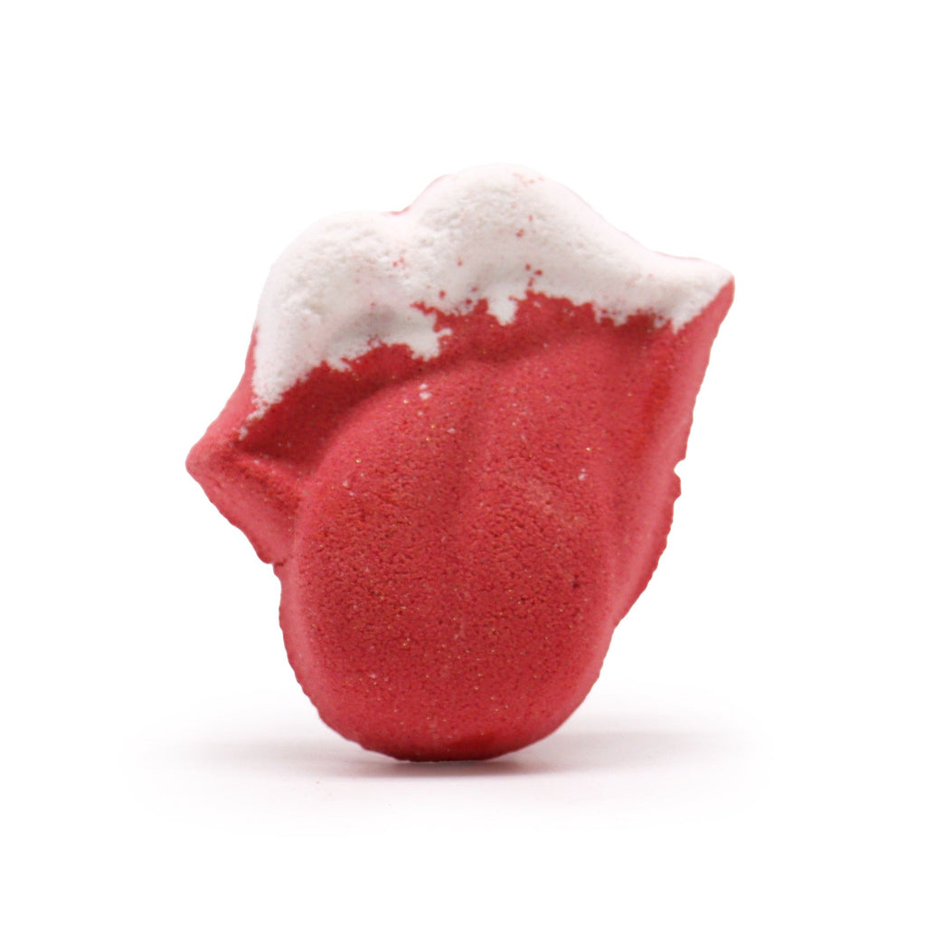 Lips Bath Bomb - Raspberry & Pomegranate | 60g | Velora