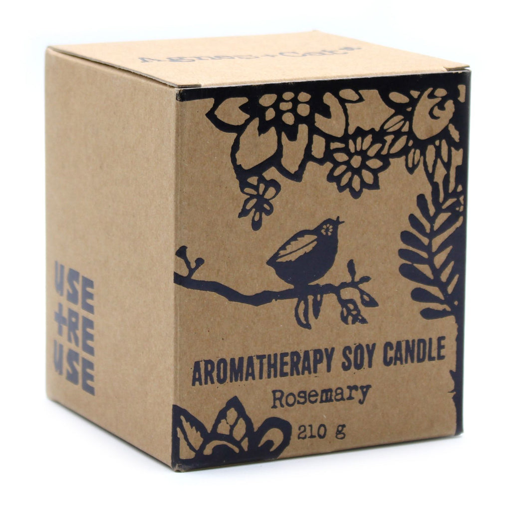 Agnes + Cat Herb Garden Candle - Rosemary | Velora