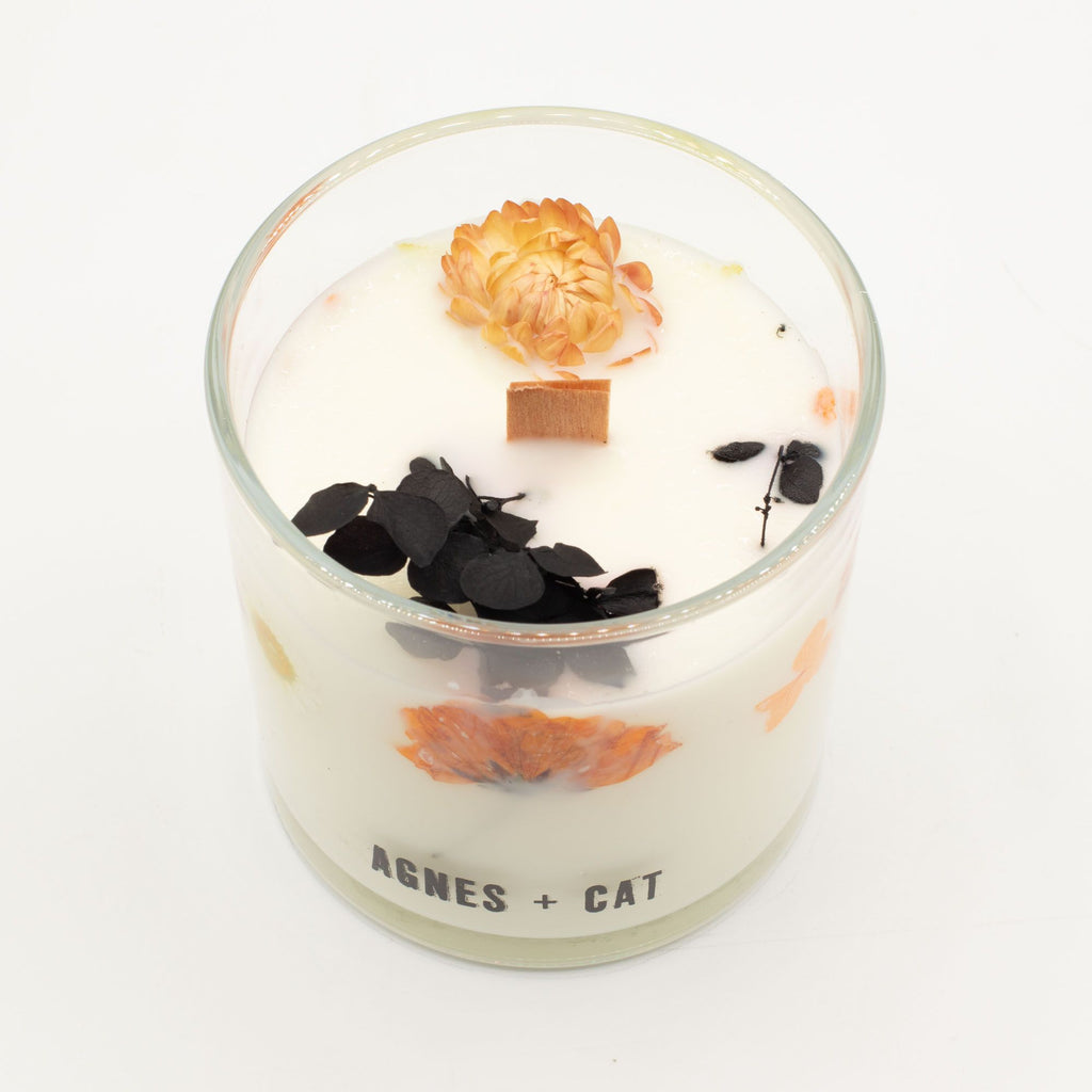 Agnes + Cat Botanical Soy Wax Candle - Lakeland Mocha | Velora