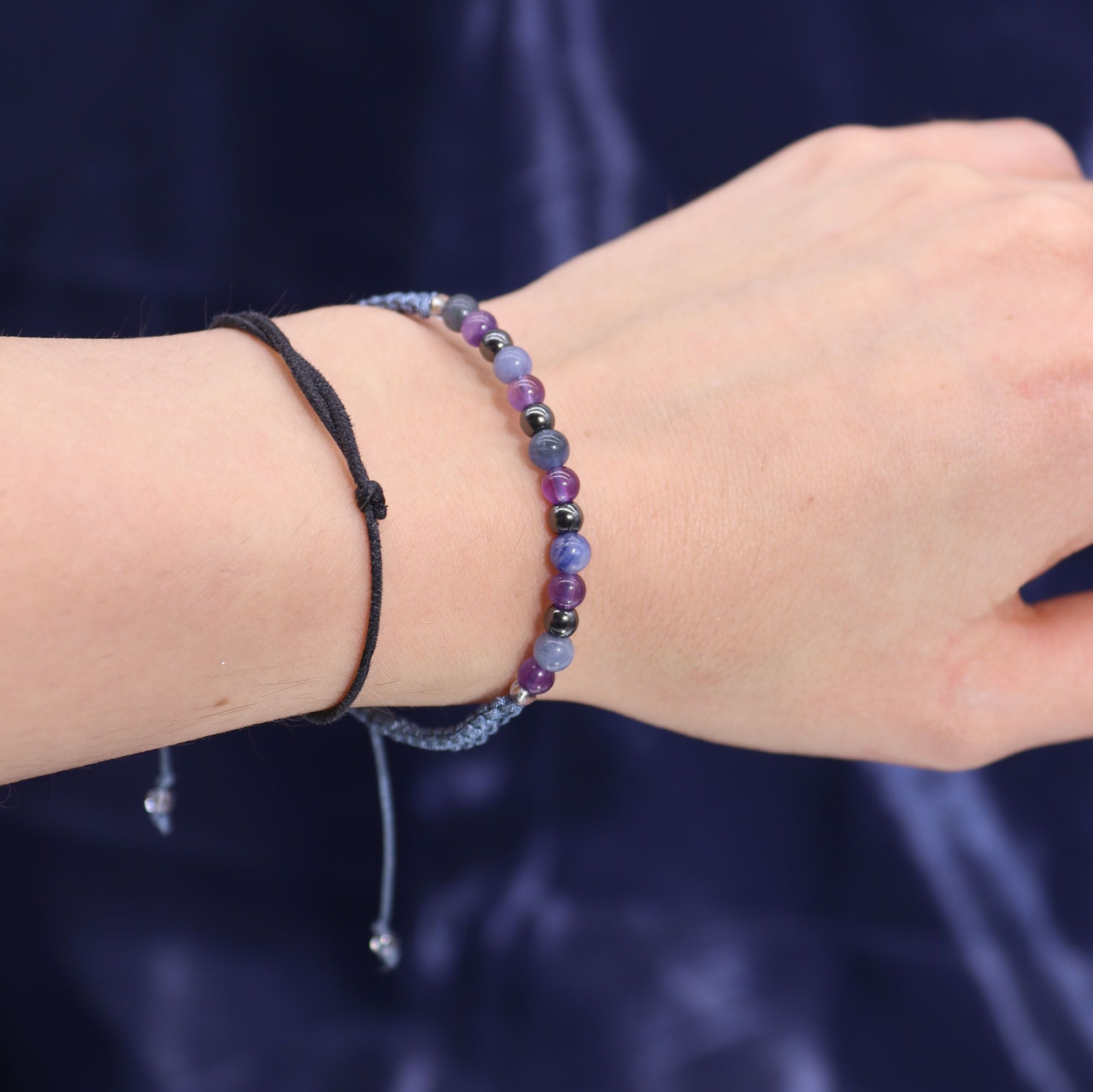 Sagittarius Zodiac Crystal Candle & Gemstone Bracelet | Velora
