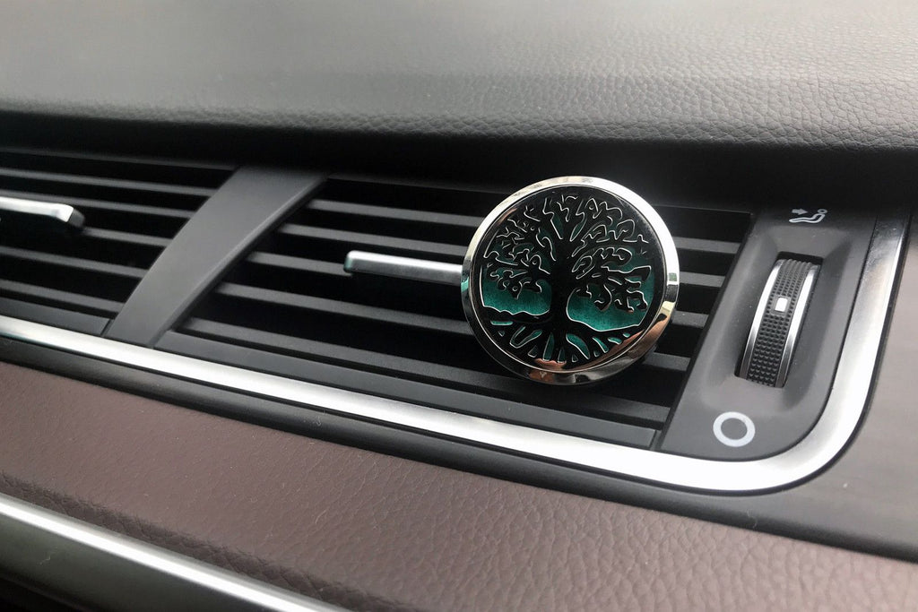 Angel Wings Car Diffuser Kit 30mm - Stainless Steel Locket | Velora