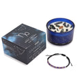 Capricorn Zodiac Crystal Candle & Gemstone Bracelet | Velora