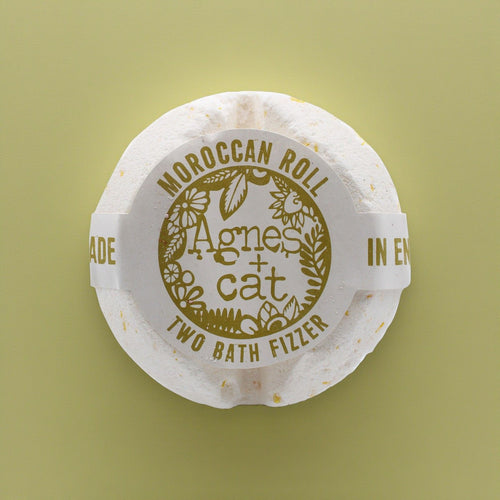 Agnes + Cat Bath Fizzer - Moroccan Roll | Velora