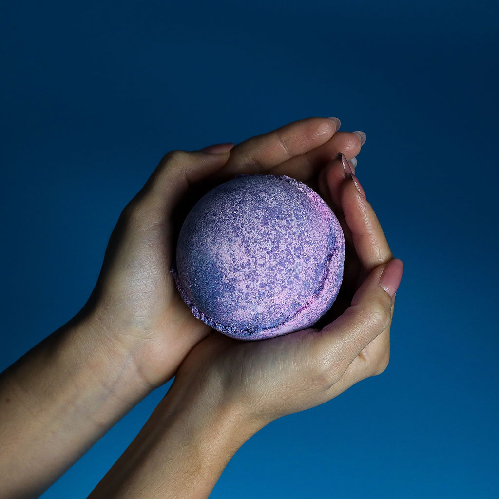 Set of 3 Yorkshire Violet Bath Bombs | Velora