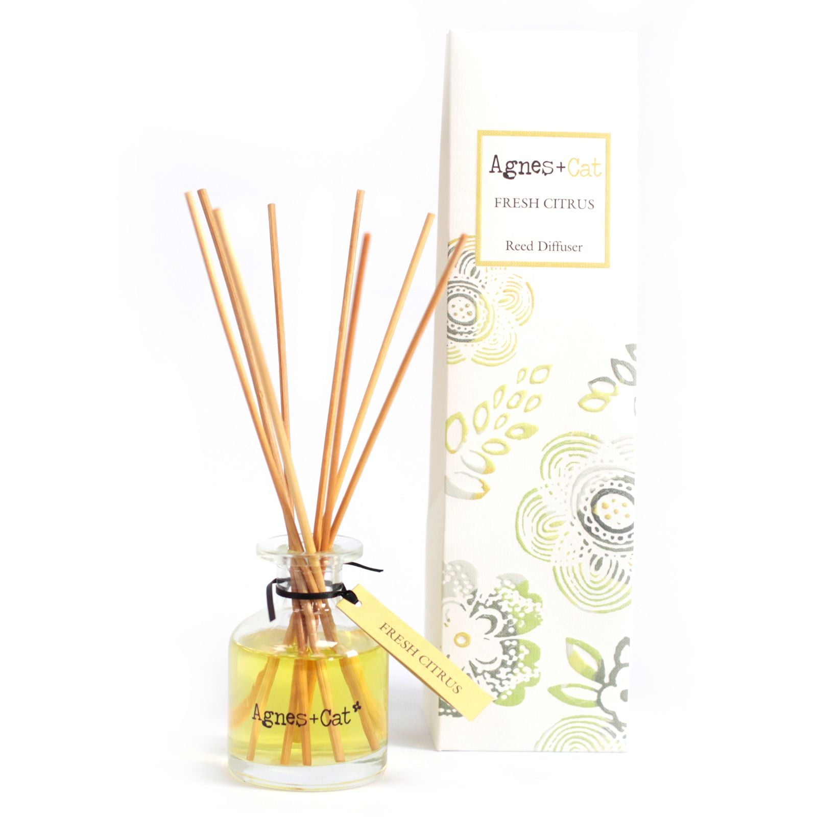 Agnes + Cat Reed Diffuser - Fresh Citrus | Velora