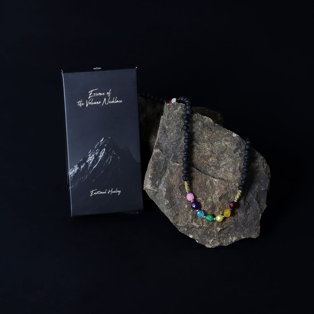 Essence of the Volcano Necklace – Emotional Healing | Velora