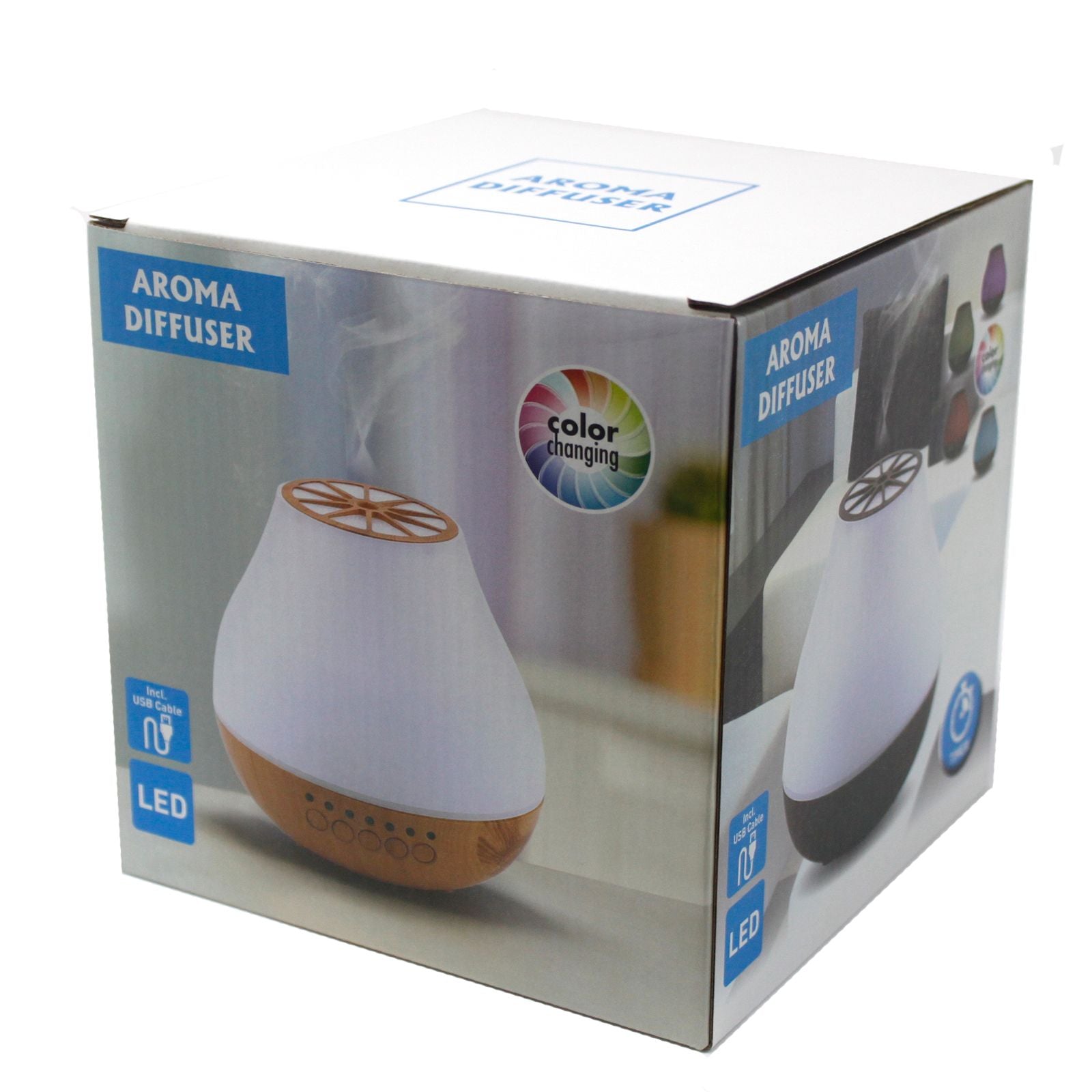 Viennese Aroma Diffuser | Bluetooth Speaker | 7-Colour LED | Velora