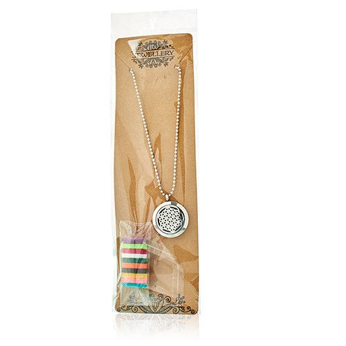 Aromatherapy Diffuser Necklace - Flower of Life 25mm | Velora
