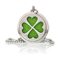 Aromatherapy Diffuser Necklace - Four Leaf Clover 30mm | Velora
