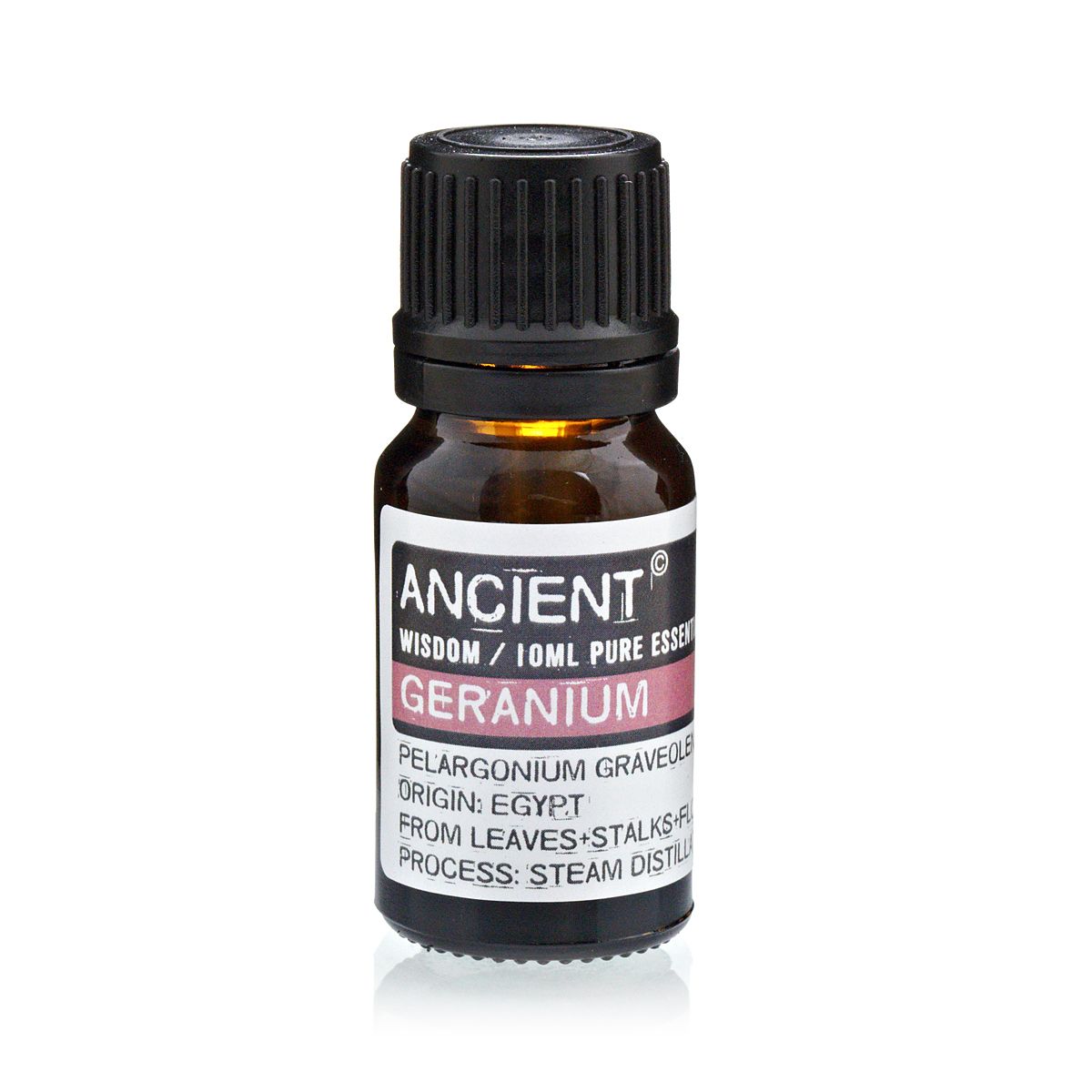 Geranium Essential Oil 10ml - Steam Distilled | Velora
