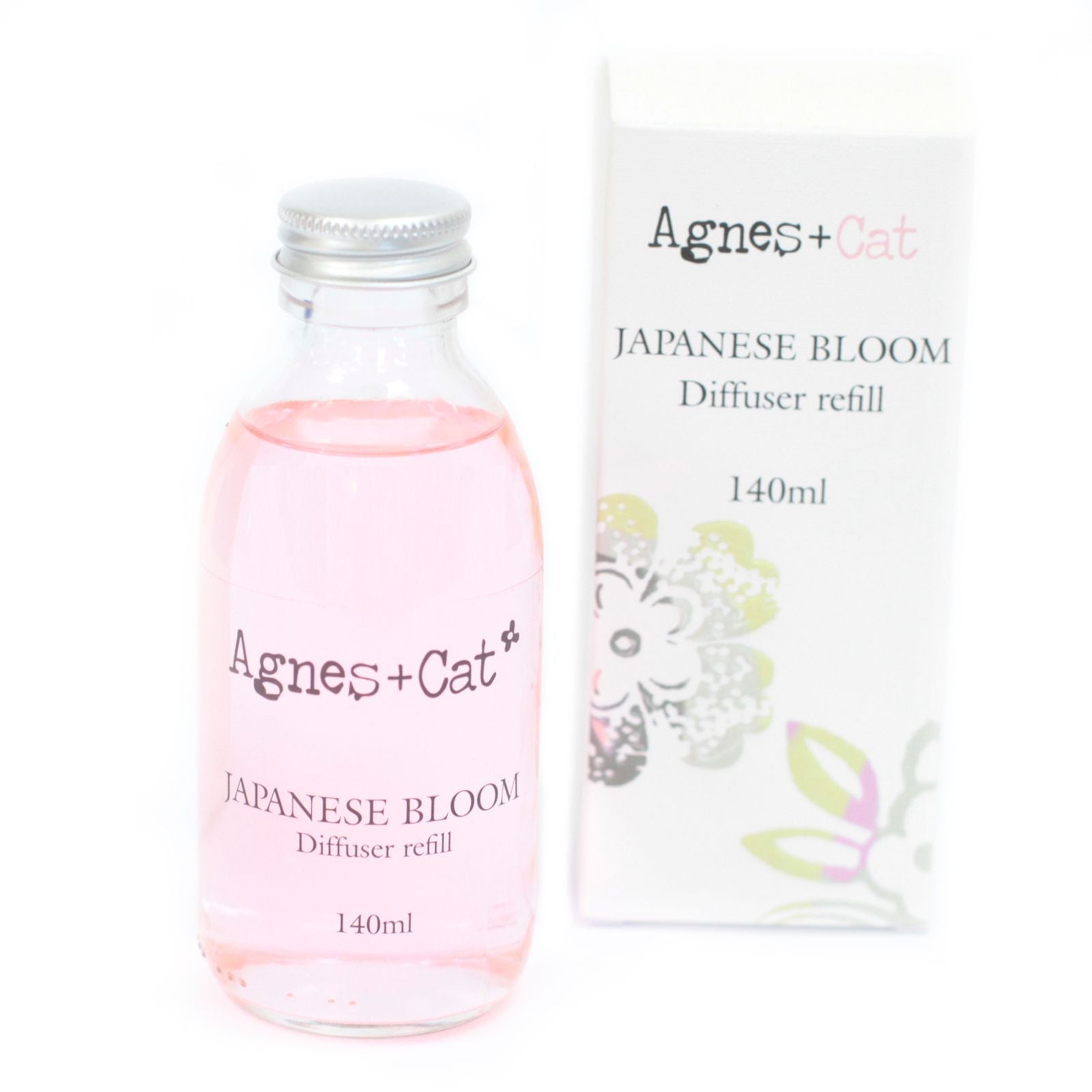 Agnes + Cat Reed Diffuser Refill - Japanese Bloom 140ml | Velora