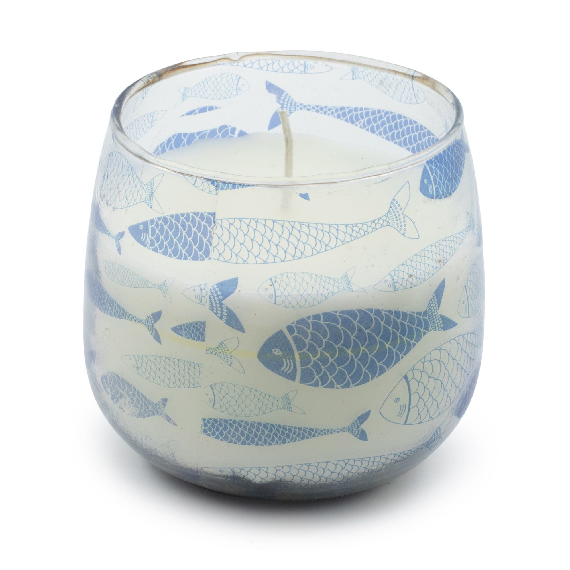 Medium Glass Jar Candle - Seabreeze | Velora
