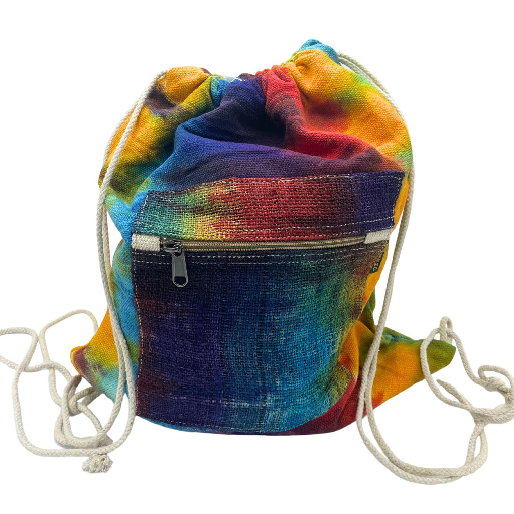 Tie-Dye Hemp String Bag | Velora