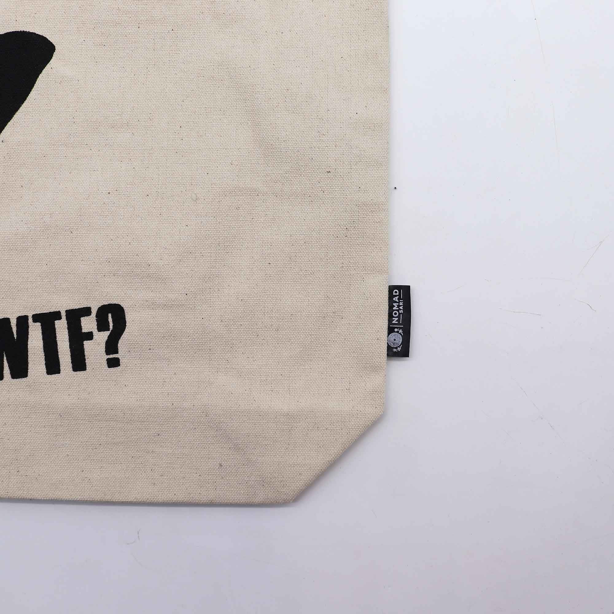 Iconic Classic Tote Bag - Black Cat - Natural 10oz | Velora