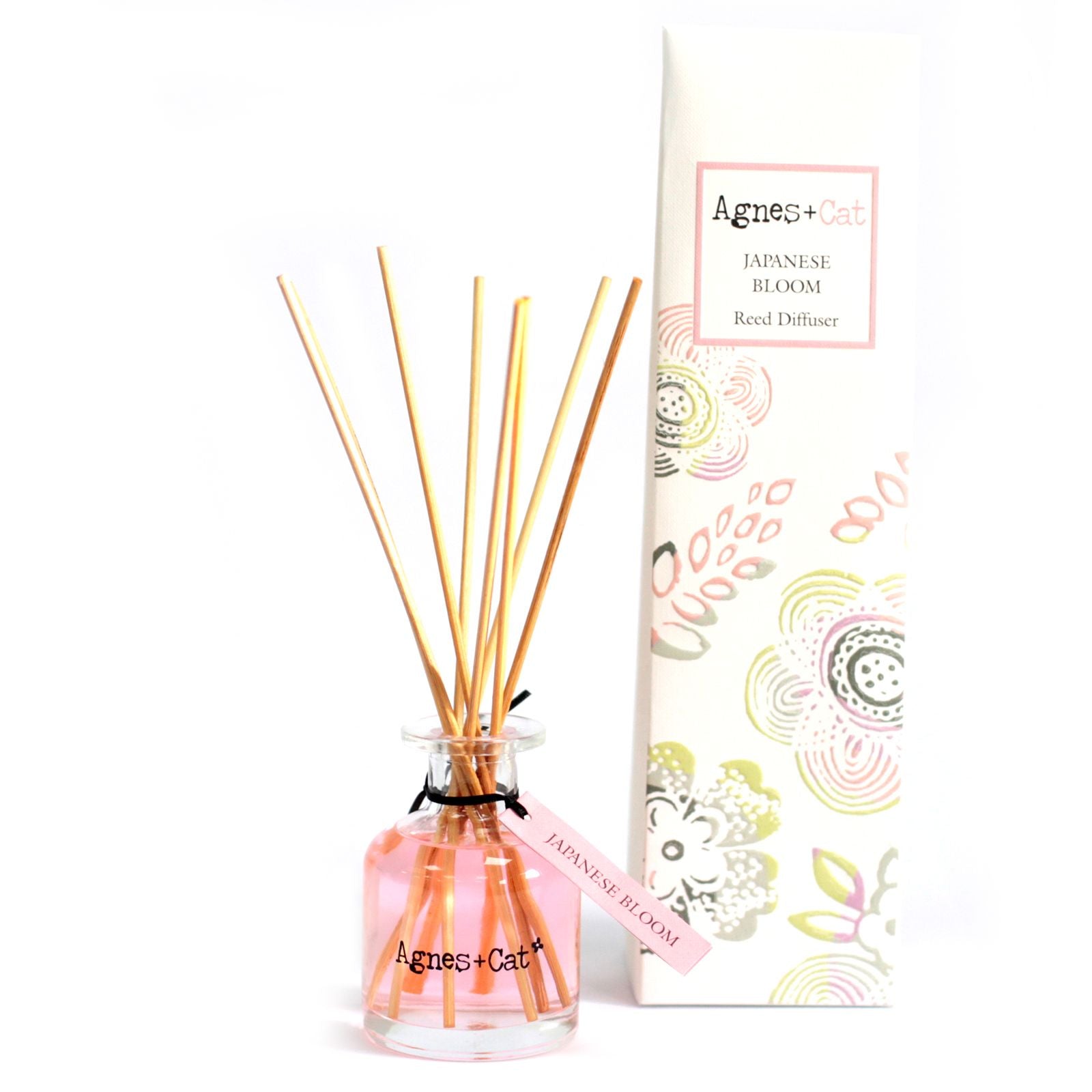 Agnes + Cat Reed Diffuser - Japanese Bloom | Velora