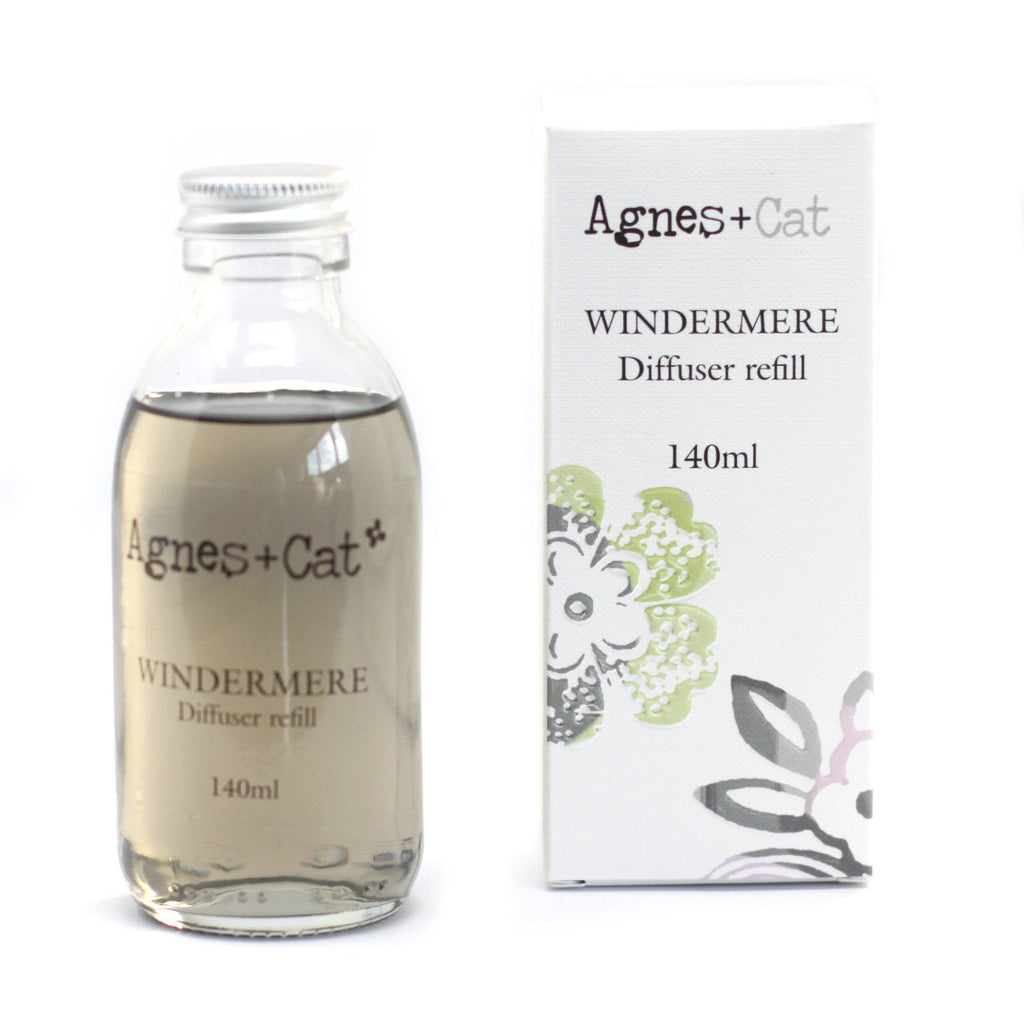 Agnes + Cat Reed Diffuser Refill - Windermere 140ml | Velora