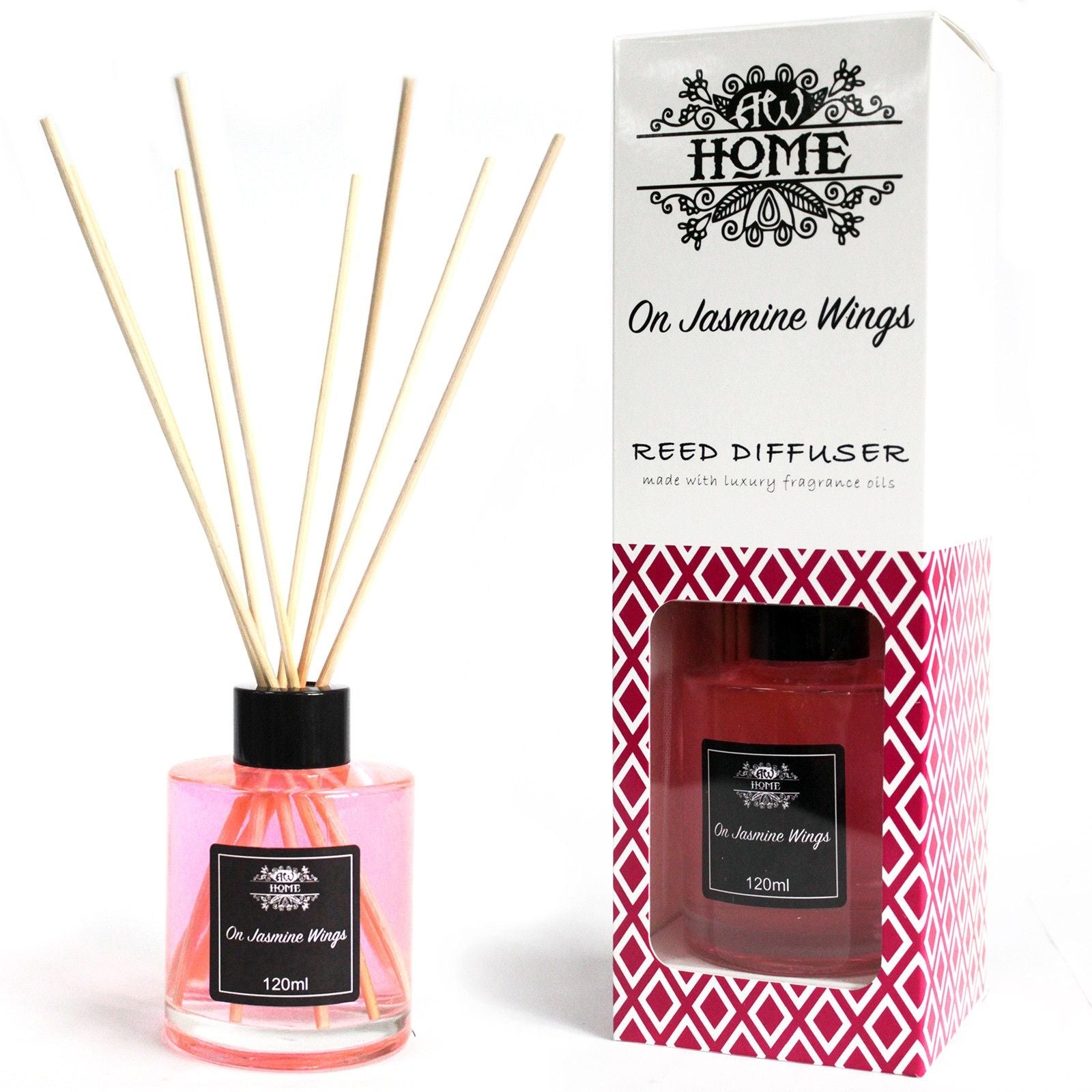 Reed Diffuser - On Jasmine Wings 120ml | Velora