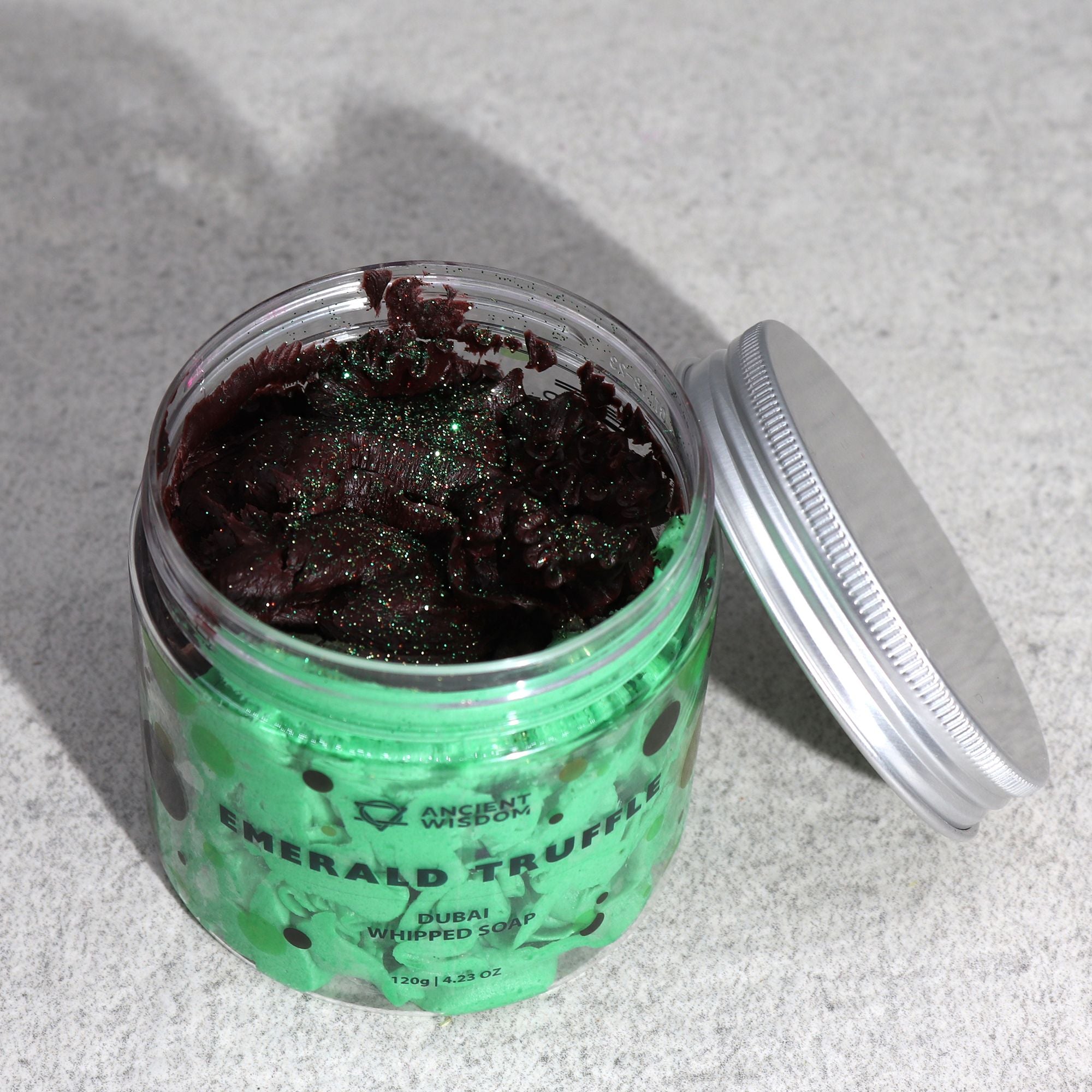Dubai Emerald Truffle Whipped Soap - 120g | Velora