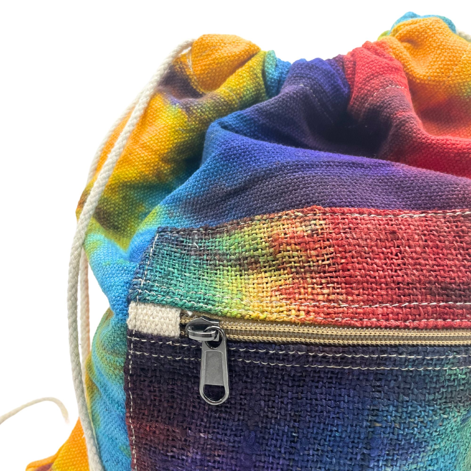 Tie-Dye Hemp String Bag | Velora