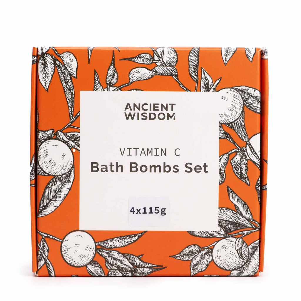 Vitamin C Bath Bombs - Aromatherapy Quartet | Velora