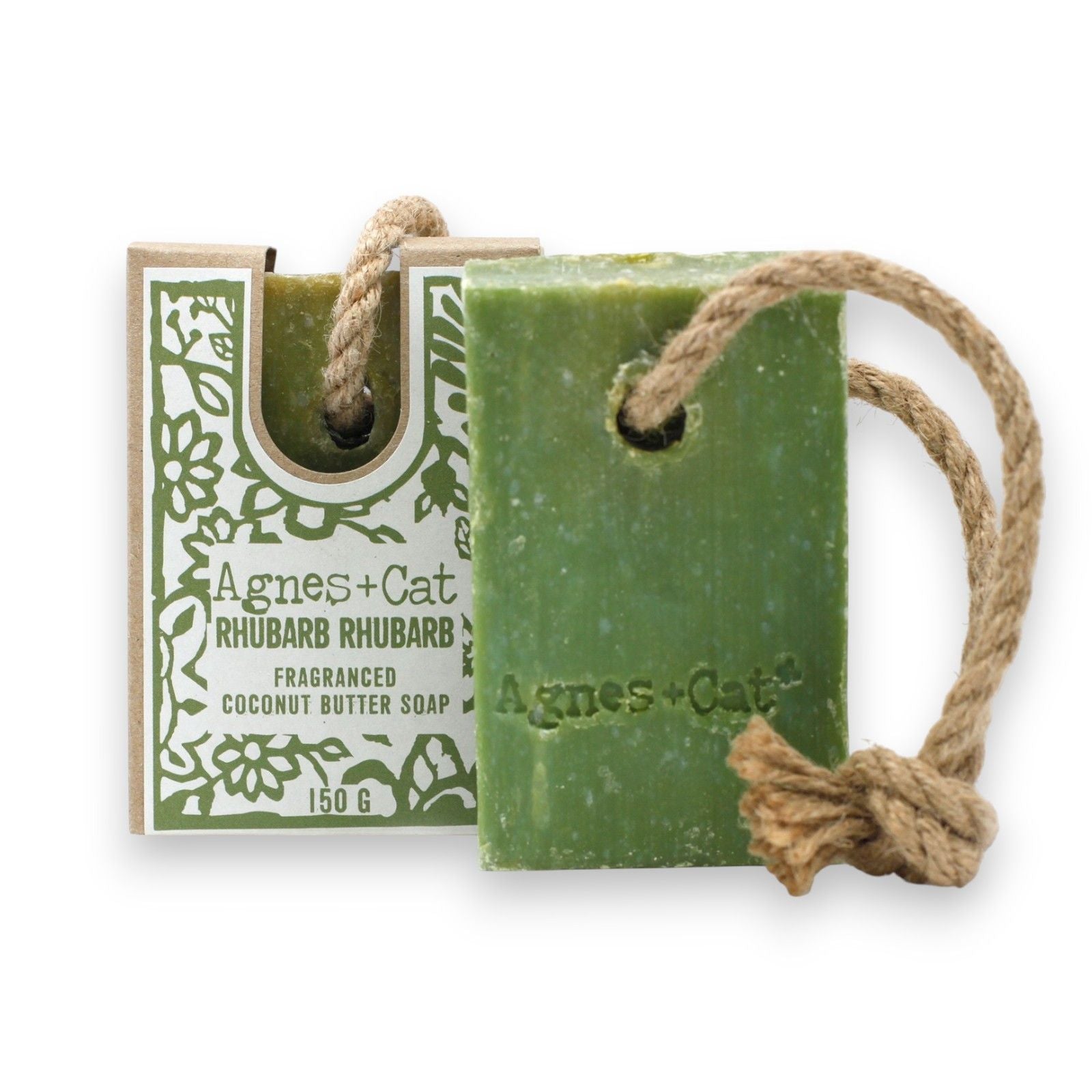 Agnes + Cat Soap On A Rope - Rhubarb Rhubarb | Velora