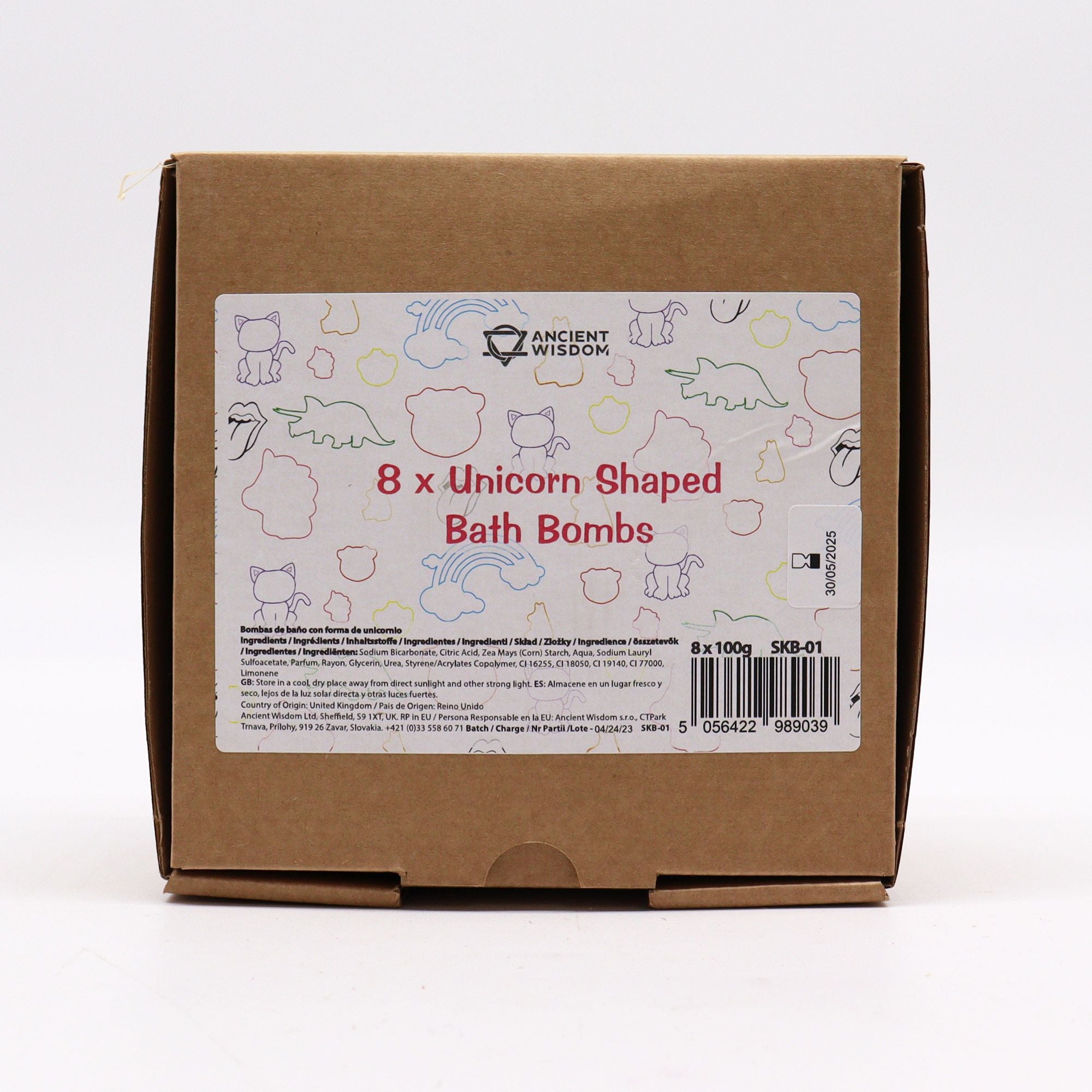 Unicorn Bath Bomb - Passion Fruit | 100g | Velora