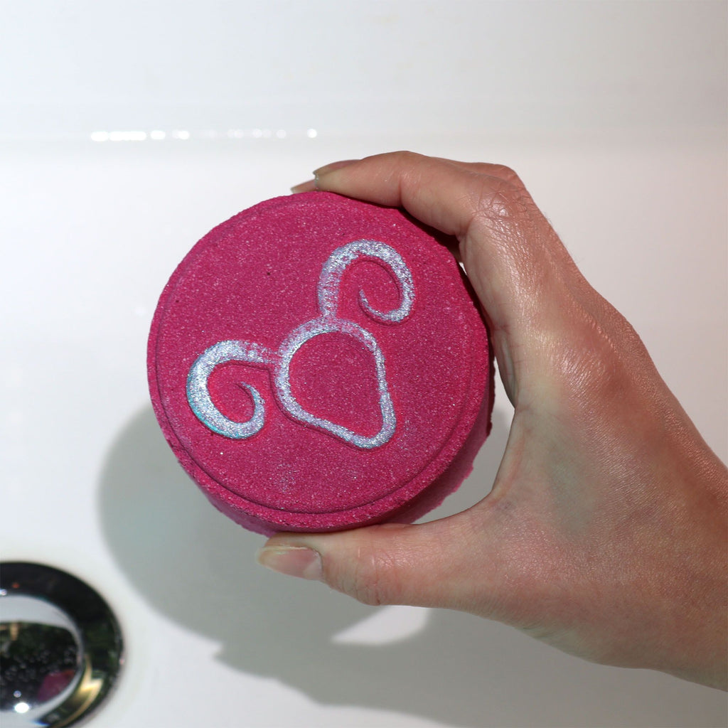Cancer Zodiac Bath Fizzers with Horoscope | Set of 2 | Velora
