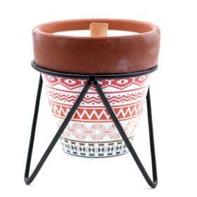 Agnes + Cat Herb Garden Candle - Mint | Velora
