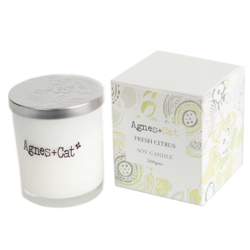 Agnes + Cat Votive Candle - Fresh Citrus | Velora