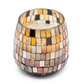 Medium Glass Jar Candle - Amber Mosaic | Velora