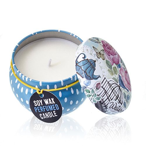 Art Tin Candle - Parisian Weekend - Peonies | Velora