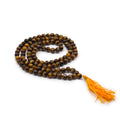 Tiger Eye Mala | 108 Bead Gemstone Mala for Strength & Courage | Velora