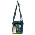 Hemp Embroidered Mushroom Party Bag – Green Mushrooms | Velora