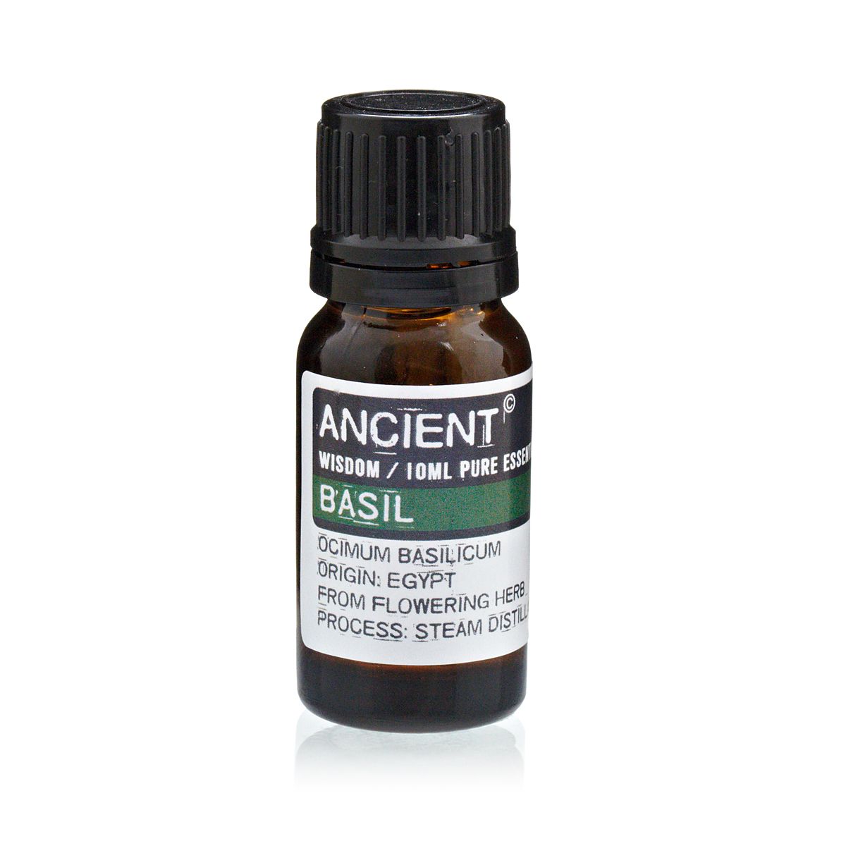 Basil Essential Oil 10ml - Steam Distilled | Velora
