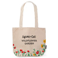 Agnes + Cat Wildflower Garden Tote Bag - Red Flowers | Velora