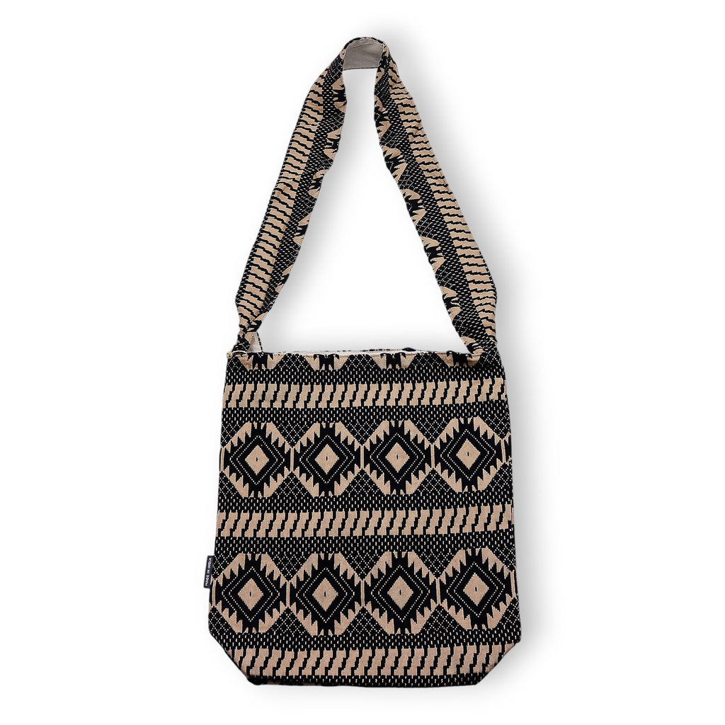 Desert Loom Sari Jacquard Carryall Bag | Nomad Collection | Velora