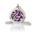 Aromatherapy Diffuser Necklace - Music Notes 25mm | Velora