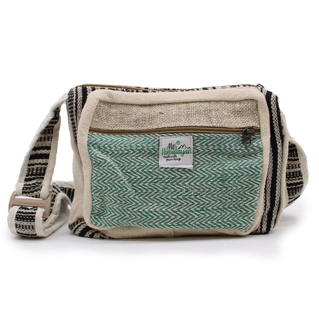 Hemp & Cotton Messenger Bag | Velora