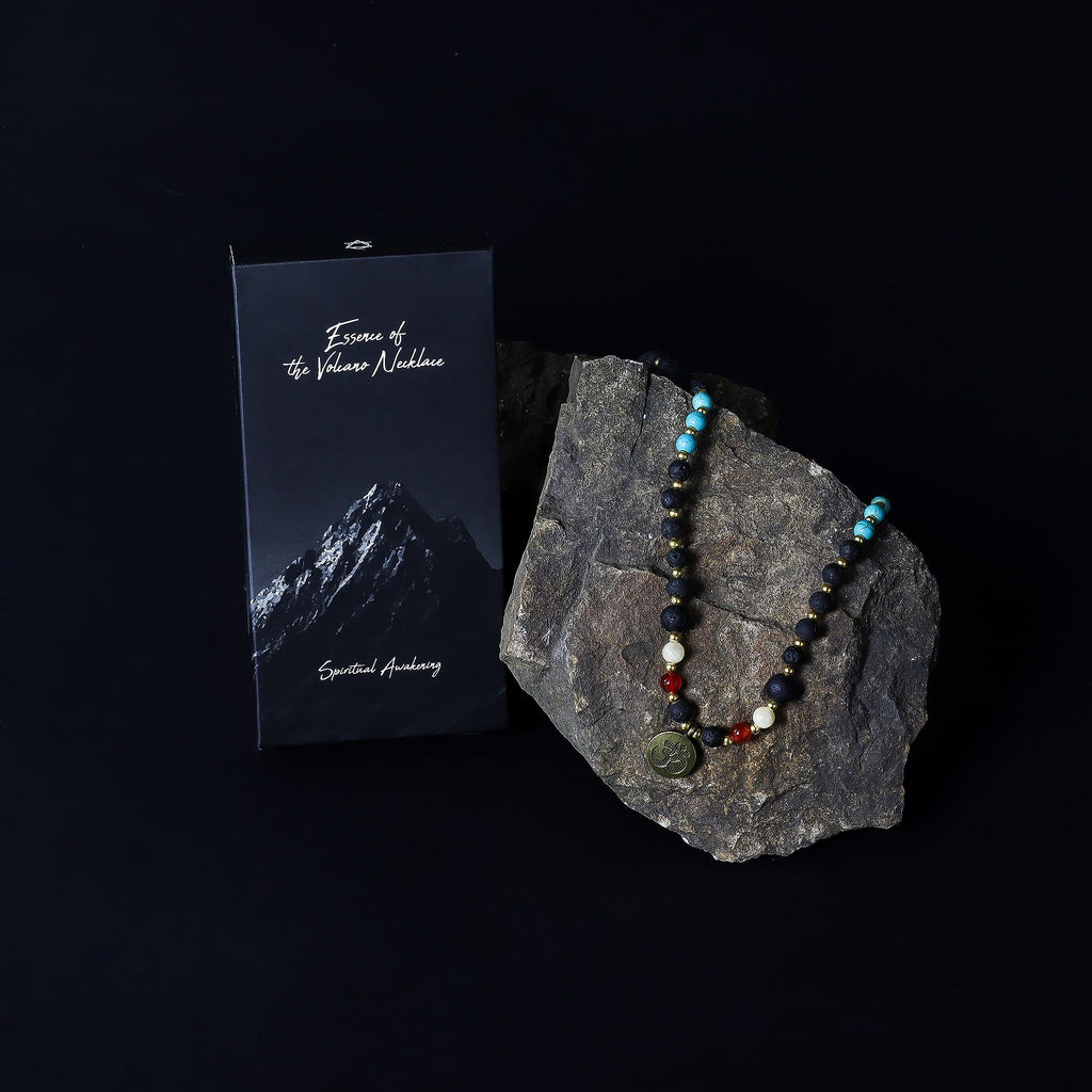 Essence of the Volcano Necklace – Spiritual Awakening | Velora