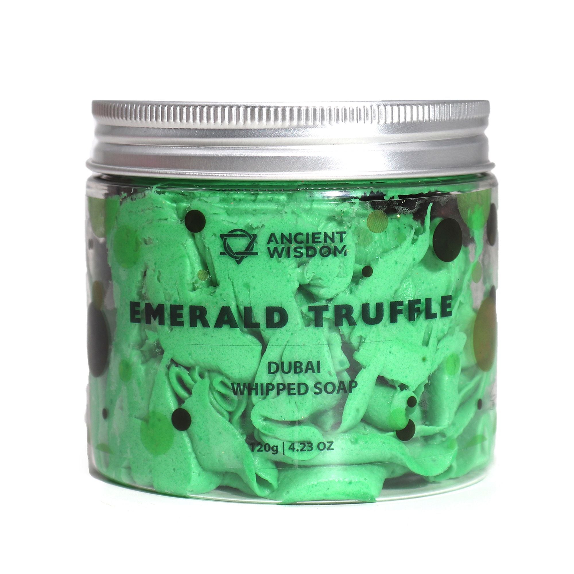 Dubai Emerald Truffle Whipped Soap - 120g | Velora