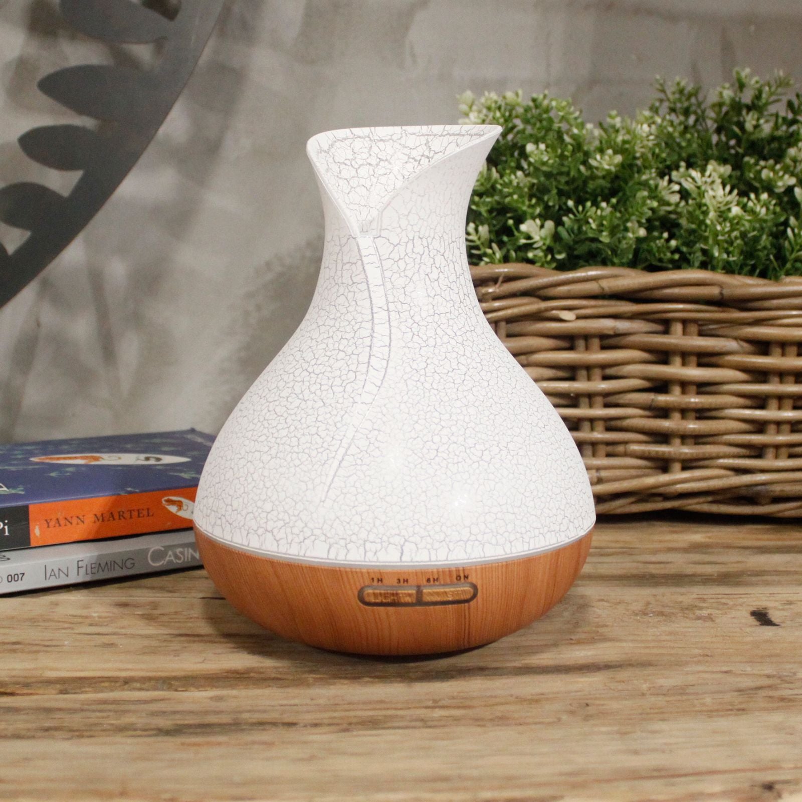 Palma Aroma Diffuser | Shell Effect | USB | 7-Colour LED | Velora