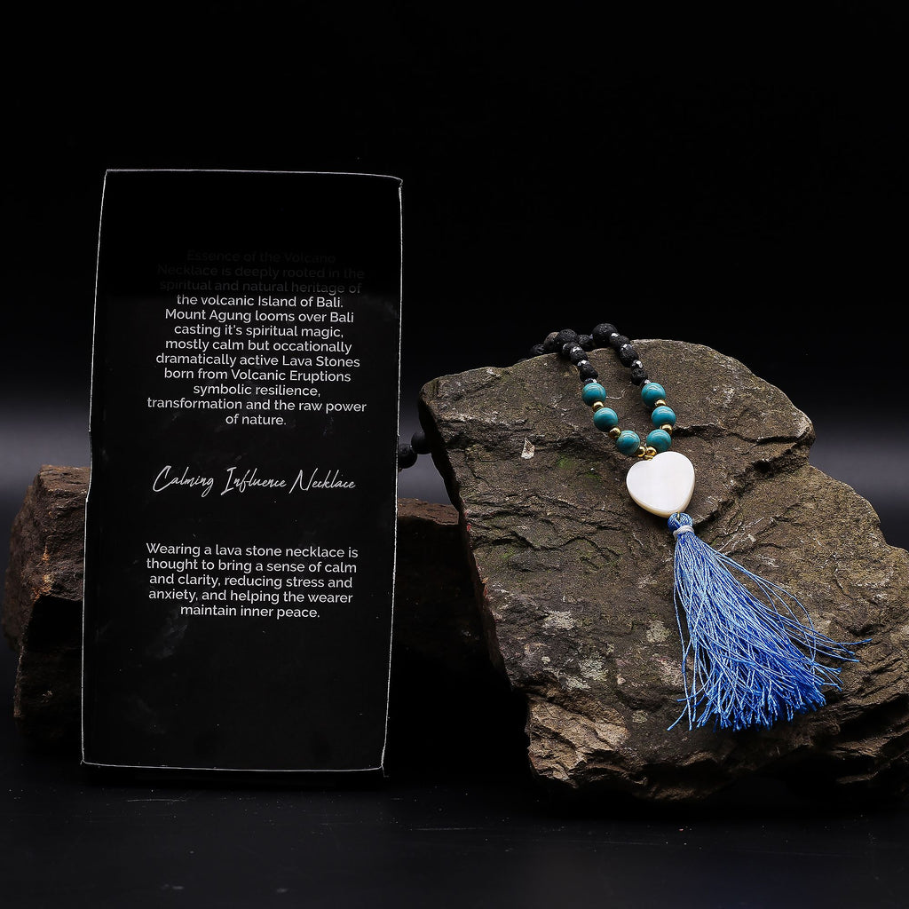 Essence of the Volcano Necklace – Calming Influence | Velora