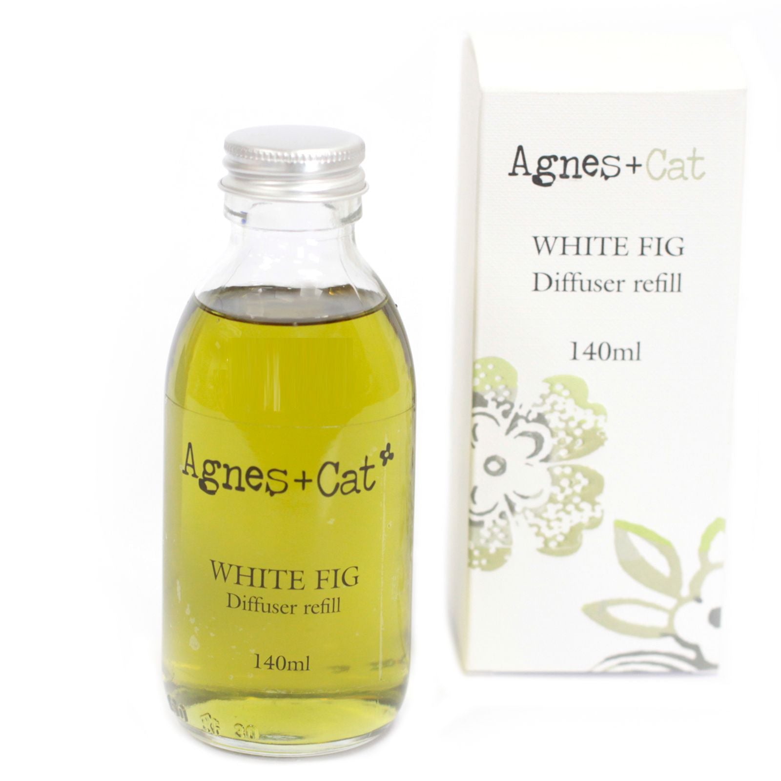 Agnes + Cat Reed Diffuser Refill - White Fig 140ml | Velora