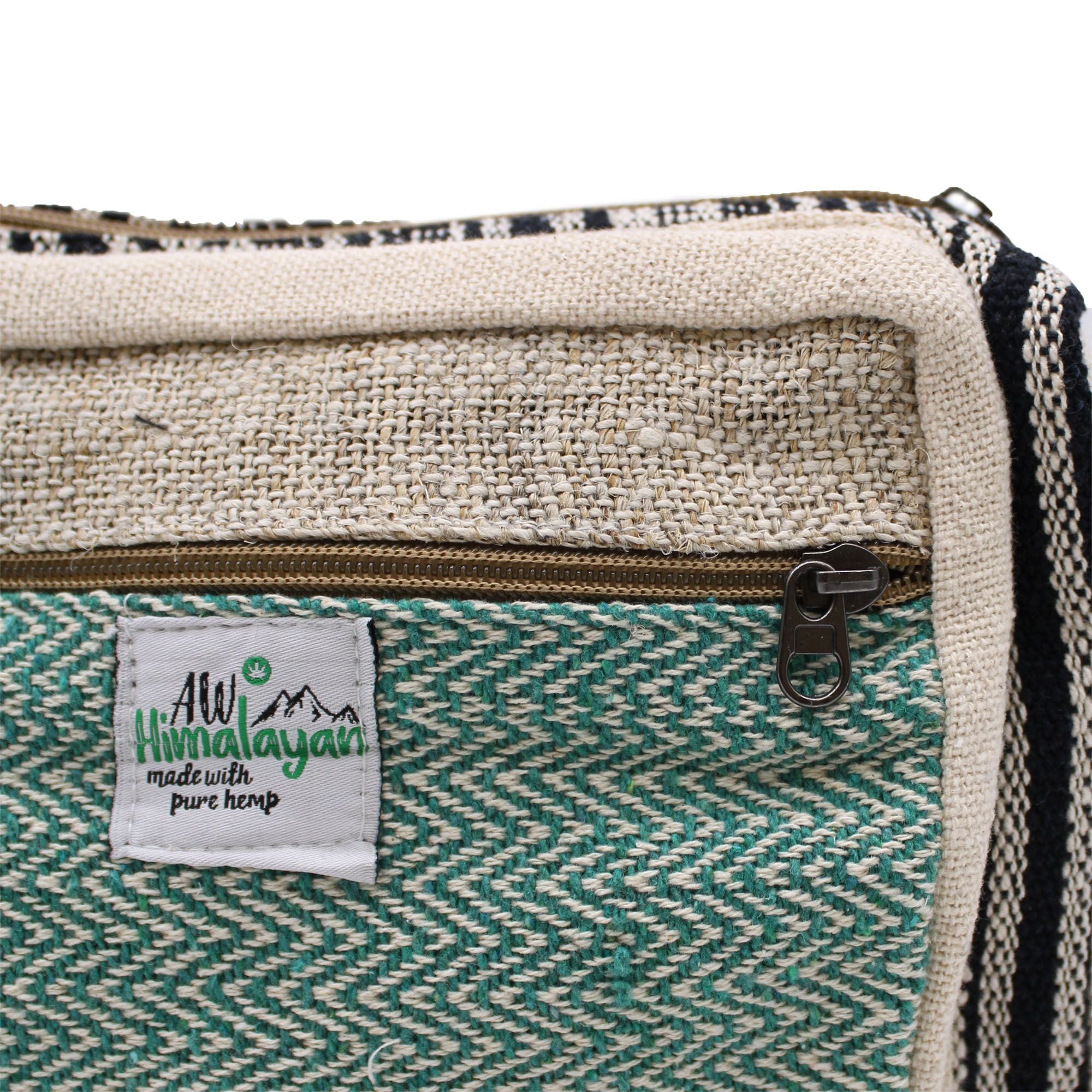 Hemp & Cotton Messenger Bag | Velora