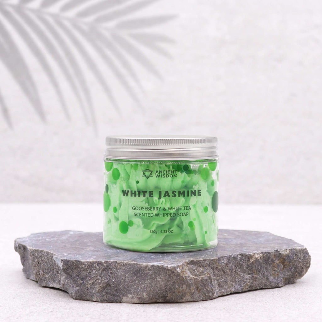 Gooseberry & White Tea Whipped Soap - 120g | Velora