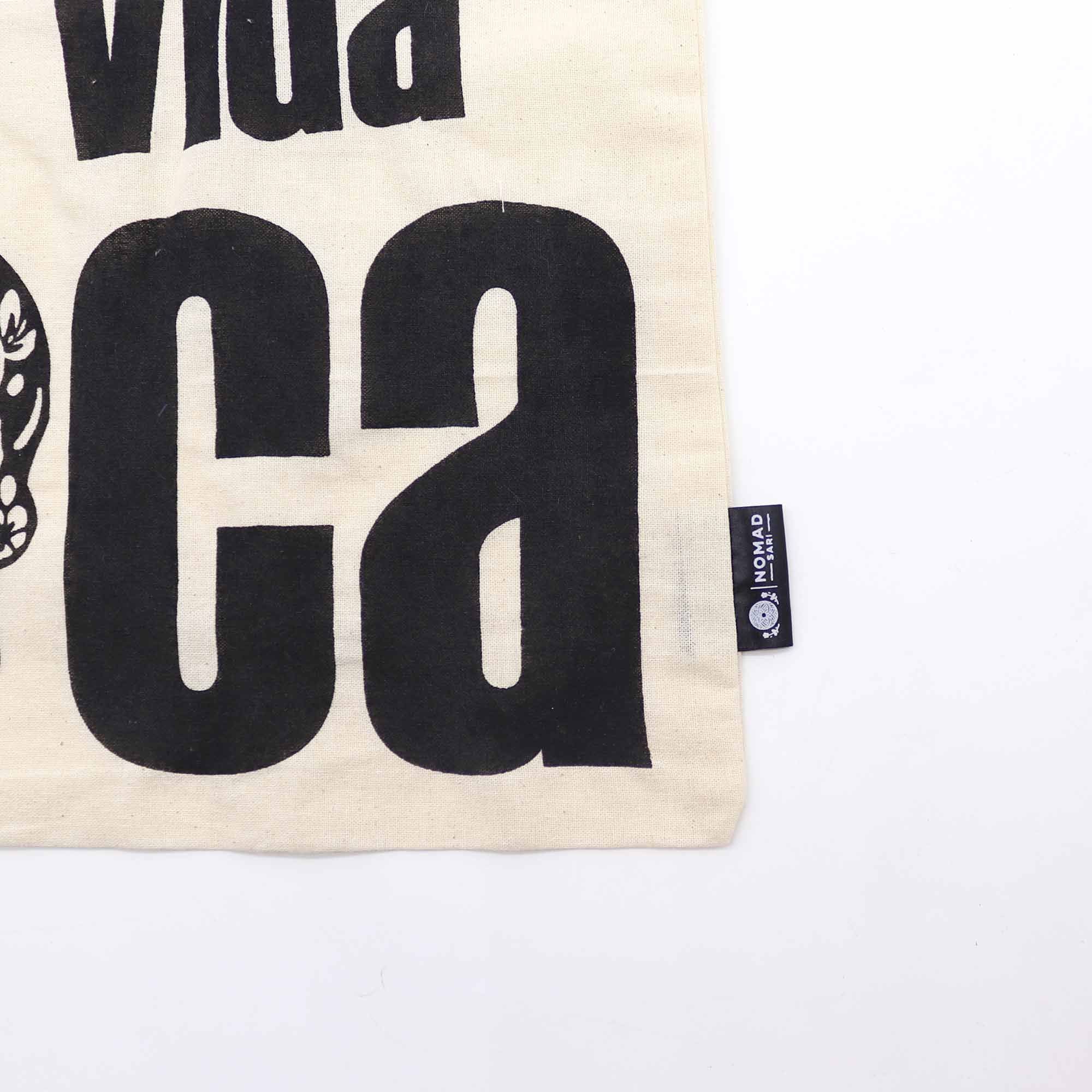 Iconic Basic Tote Bag - Mi Vida Loca - Natural 4oz | Velora